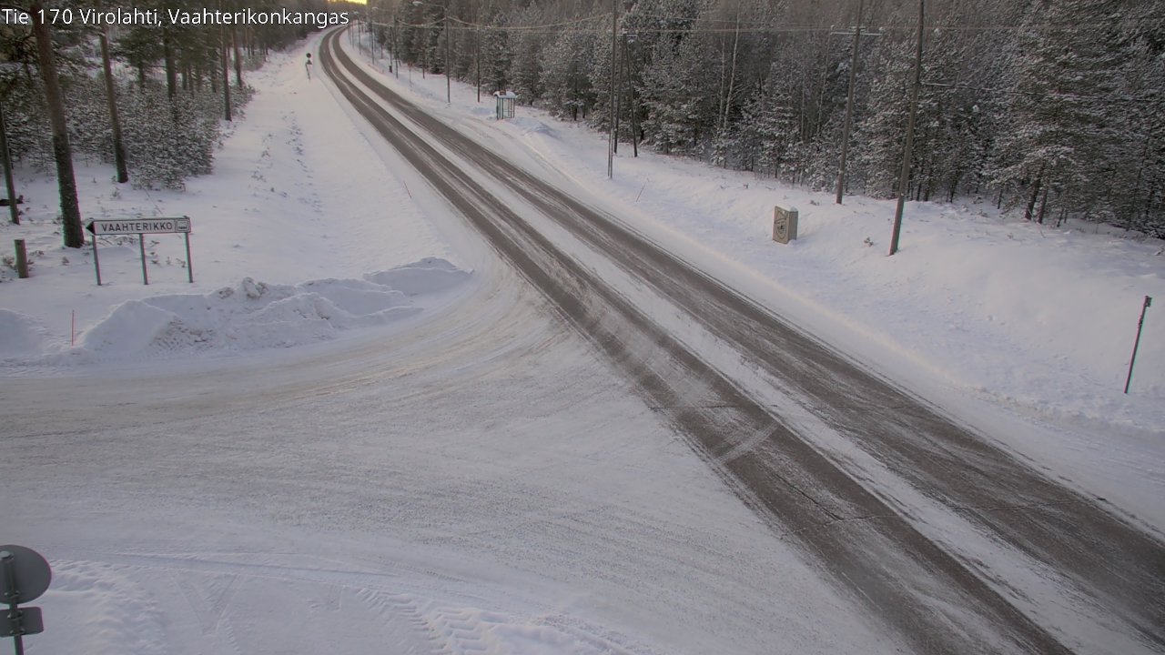 Kelikamerat Kuva Tie 170 Virolahti, Vaahterikonkangas, Virolahti, Kymenlaakso