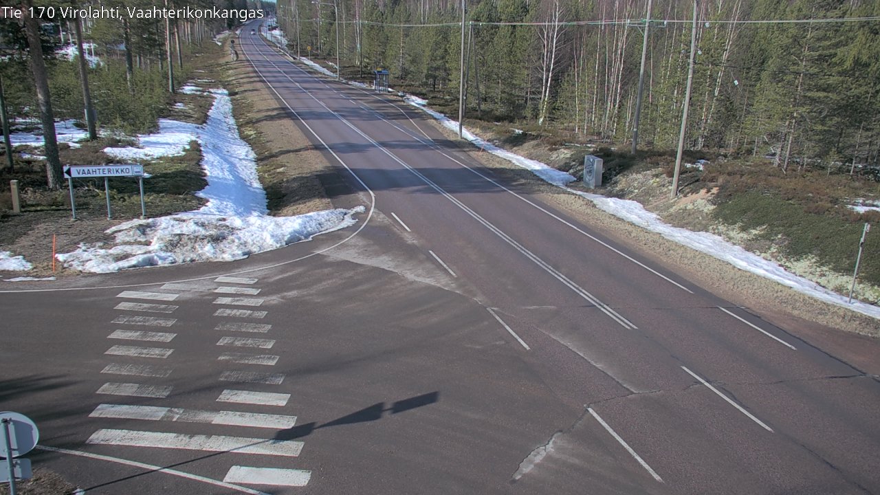 Kelikamerat Kuva Tie 170 Virolahti, Vaahterikonkangas, Virolahti, Kymenlaakso