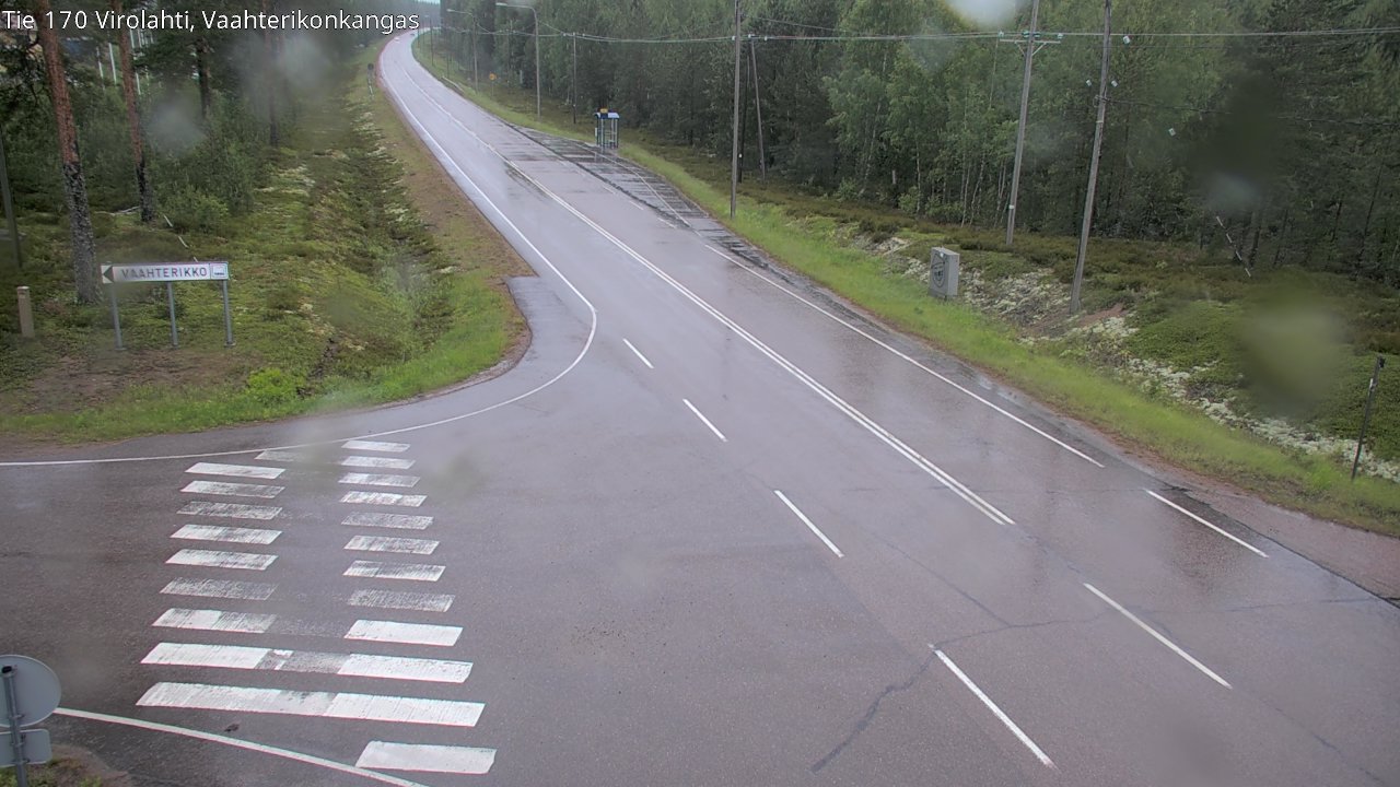 Kelikamerat Kuva Tie 170 Virolahti, Vaahterikonkangas, Virolahti, Kymenlaakso