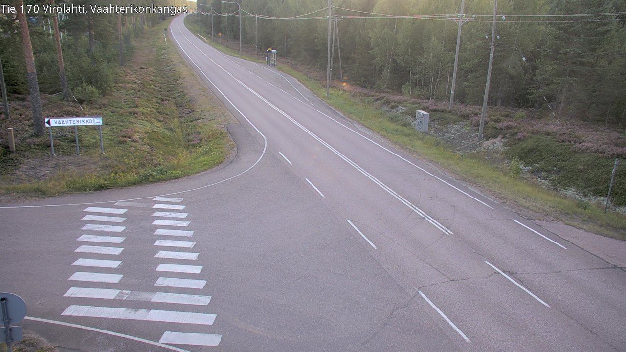 Kelikamerat Kuva Tie 170 Virolahti, Vaahterikonkangas, Virolahti, Kymenlaakso