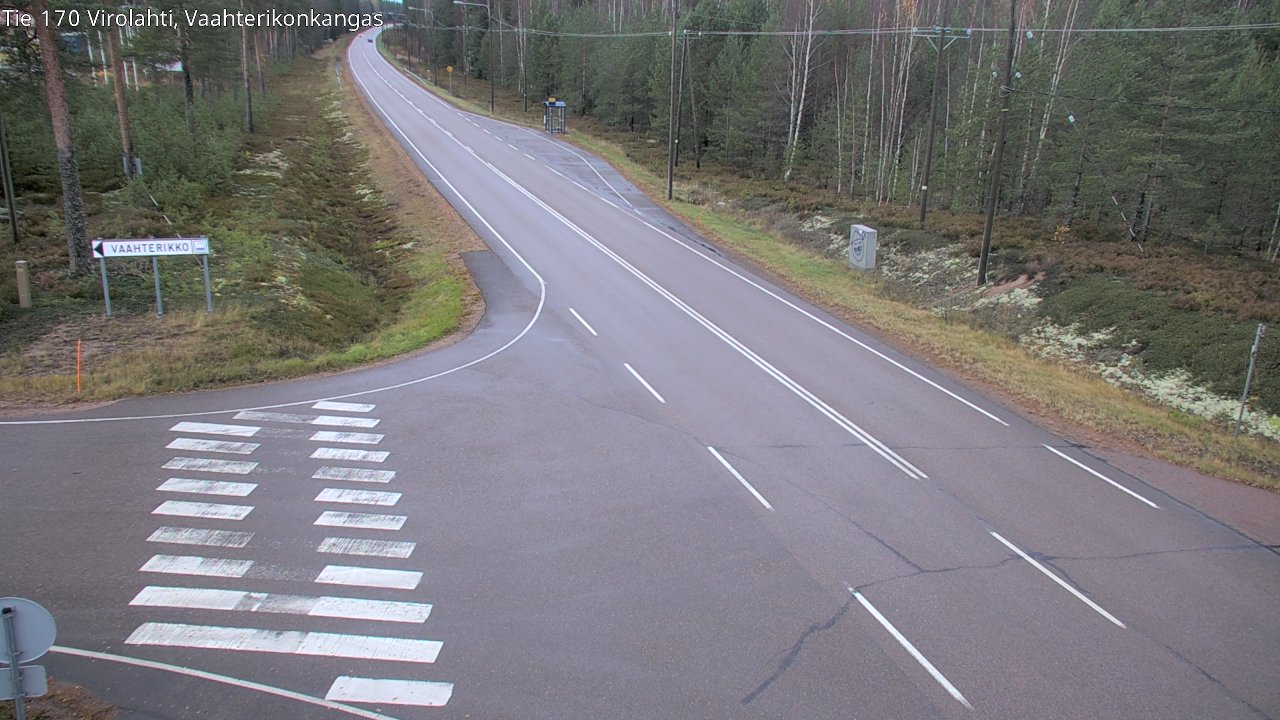 Kelikamerat Kuva Tie 170 Virolahti, Vaahterikonkangas, Virolahti, Kymenlaakso