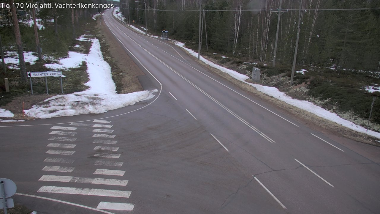 Kelikamerat Kuva Tie 170 Virolahti, Vaahterikonkangas, Virolahti, Kymenlaakso