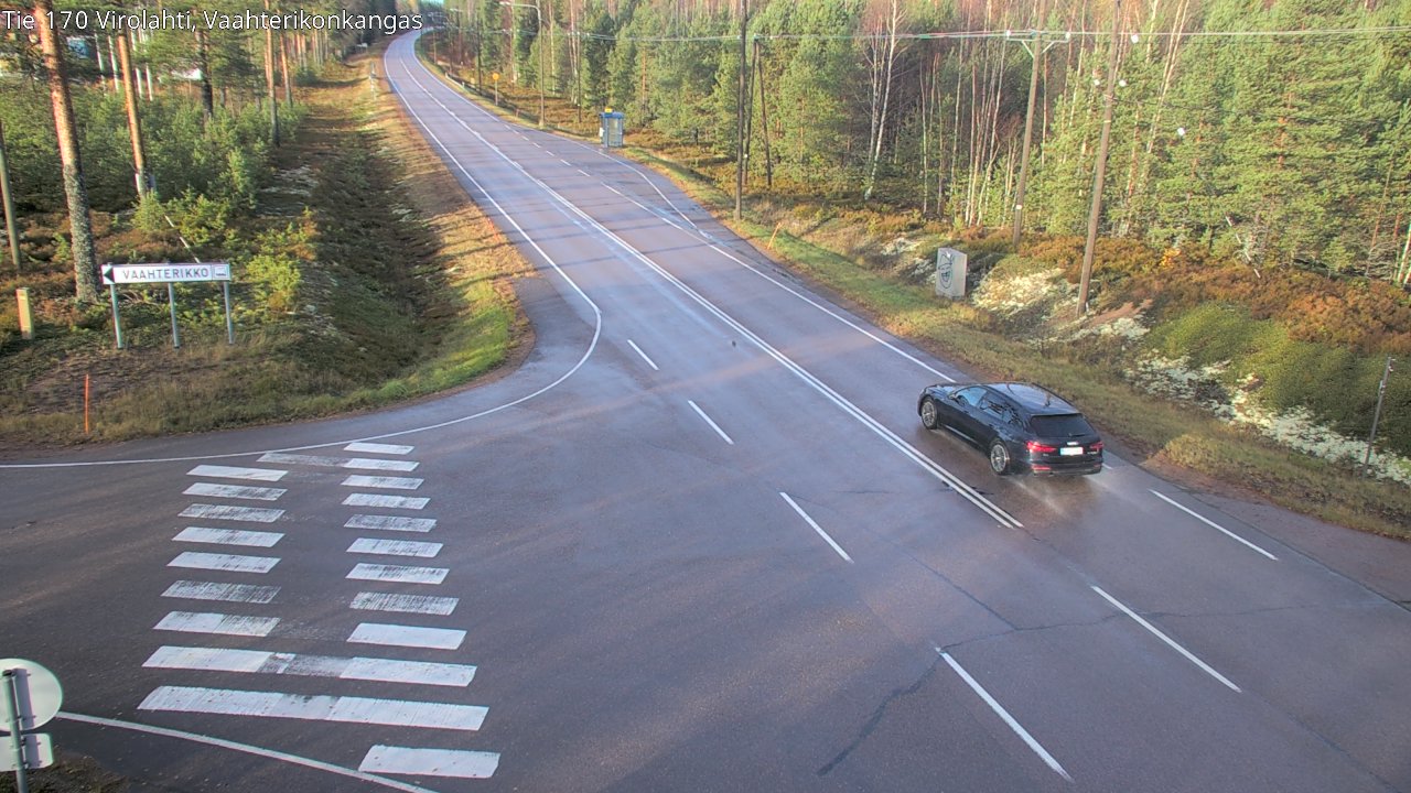 Kelikamerat Kuva Tie 170 Virolahti, Vaahterikonkangas, Virolahti, Kymenlaakso