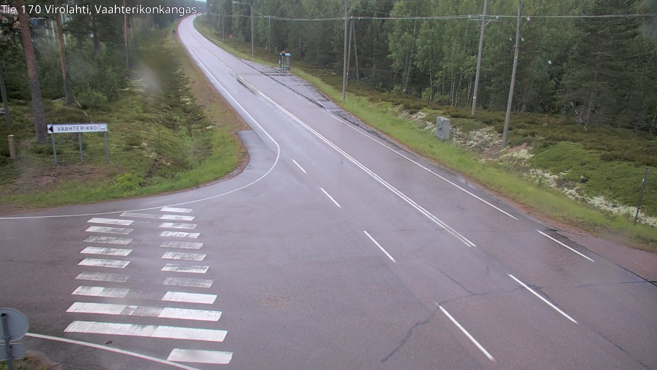 Kelikamerat Kuva Tie 170 Virolahti, Vaahterikonkangas, Virolahti, Kymenlaakso