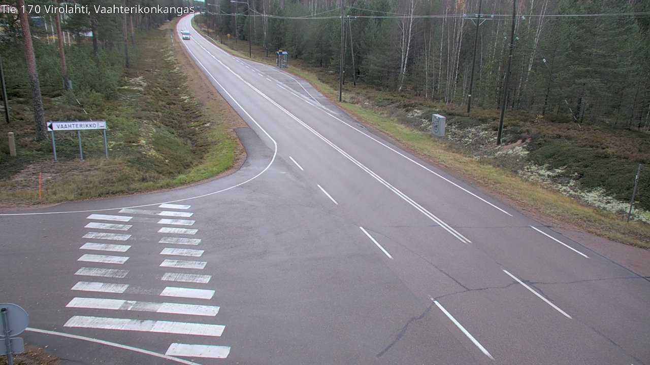 Kelikamerat Kuva Tie 170 Virolahti, Vaahterikonkangas, Virolahti, Kymenlaakso