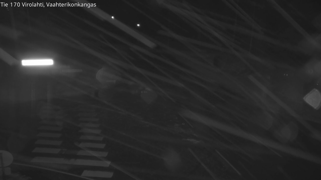 Weather Camera Image Väg 170 Vederlax, Vaahterikonkangas, Virolahti, Kymenlaakso