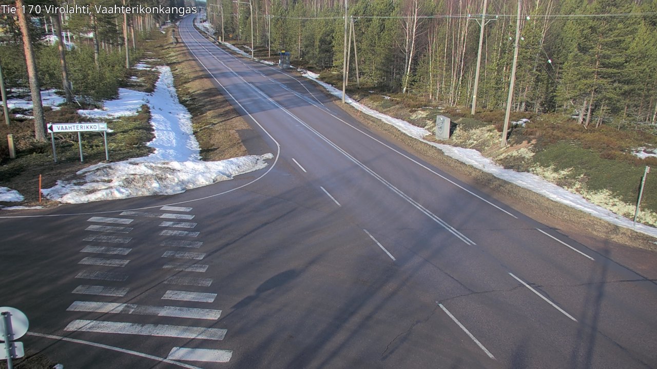 Kelikamerat Kuva Tie 170 Virolahti, Vaahterikonkangas, Virolahti, Kymenlaakso