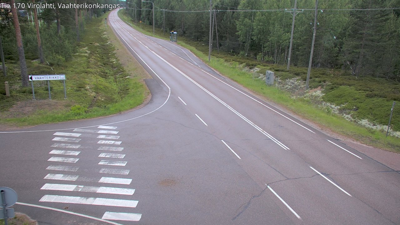 Kelikamerat Kuva Tie 170 Virolahti, Vaahterikonkangas, Virolahti, Kymenlaakso