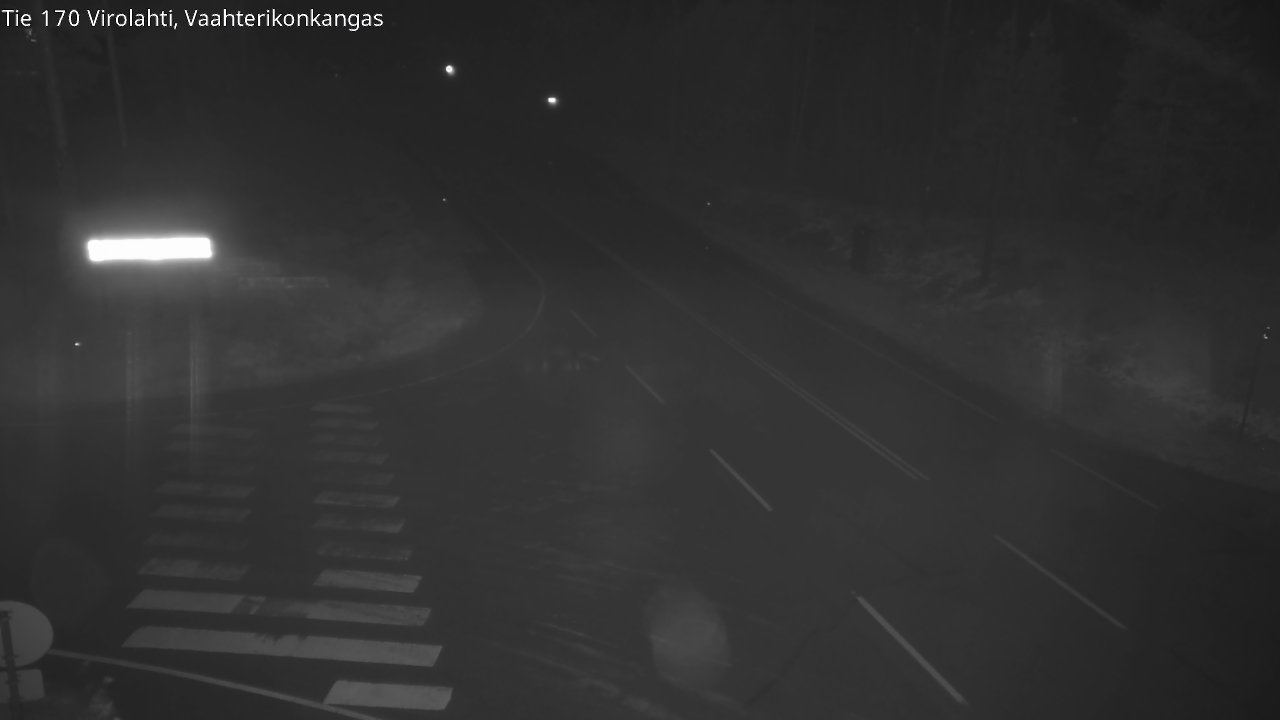 Weather Camera Image Väg 170 Vederlax, Vaahterikonkangas, Virolahti, Kymenlaakso