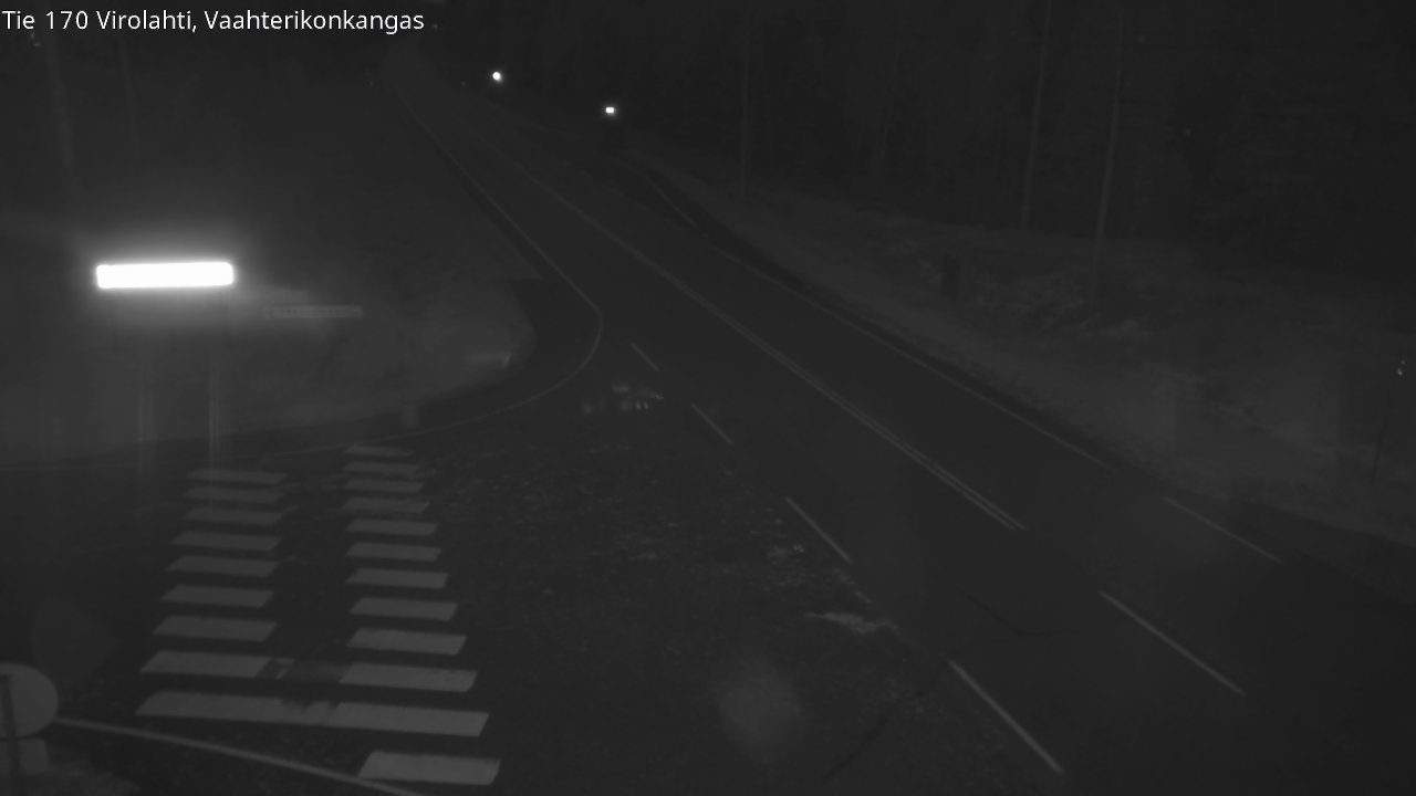 Weather Camera Image Väg 170 Vederlax, Vaahterikonkangas, Virolahti, Kymenlaakso