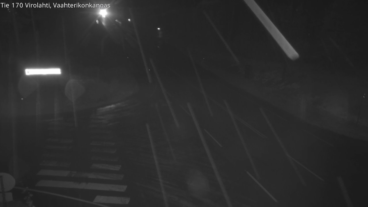Weather Camera Image Väg 170 Vederlax, Vaahterikonkangas, Virolahti, Kymenlaakso