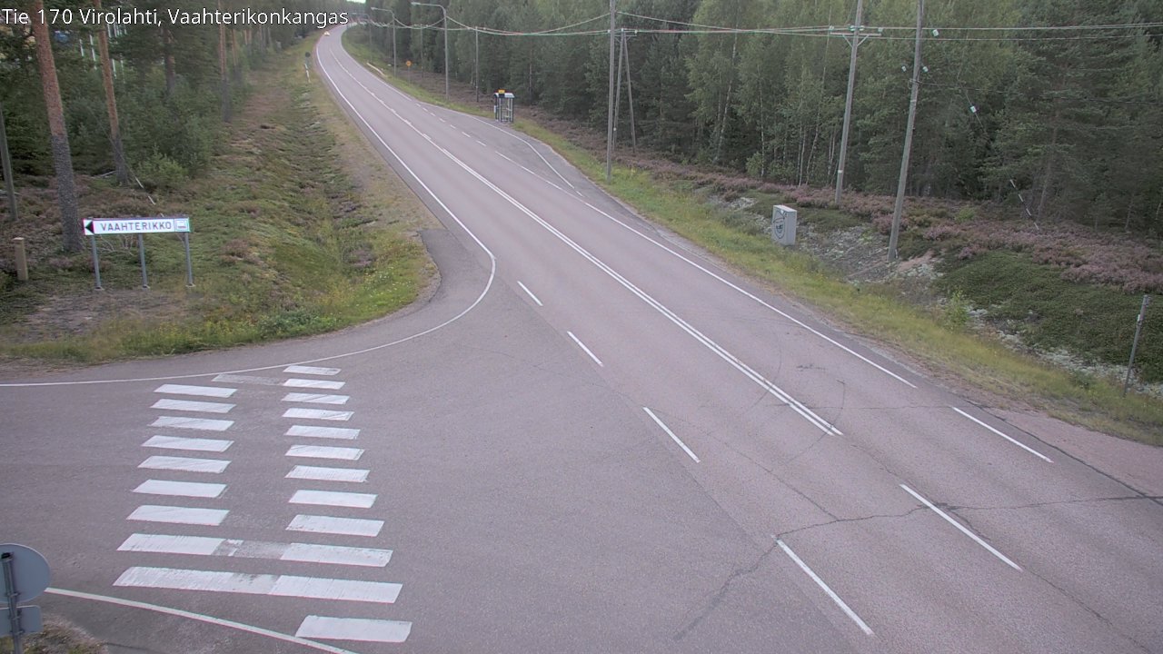 Kelikamerat Kuva Tie 170 Virolahti, Vaahterikonkangas, Virolahti, Kymenlaakso