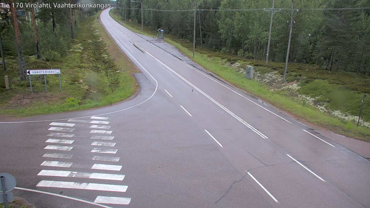 Kelikamerat Kuva Tie 170 Virolahti, Vaahterikonkangas, Virolahti, Kymenlaakso