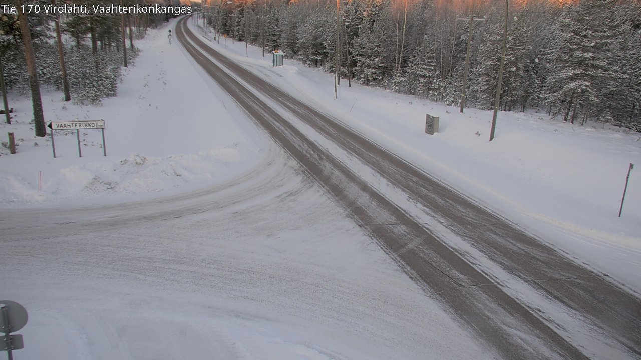 Kelikamerat Kuva Tie 170 Virolahti, Vaahterikonkangas, Virolahti, Kymenlaakso