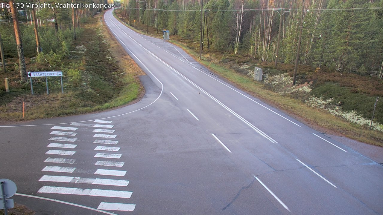 Kelikamerat Kuva Tie 170 Virolahti, Vaahterikonkangas, Virolahti, Kymenlaakso