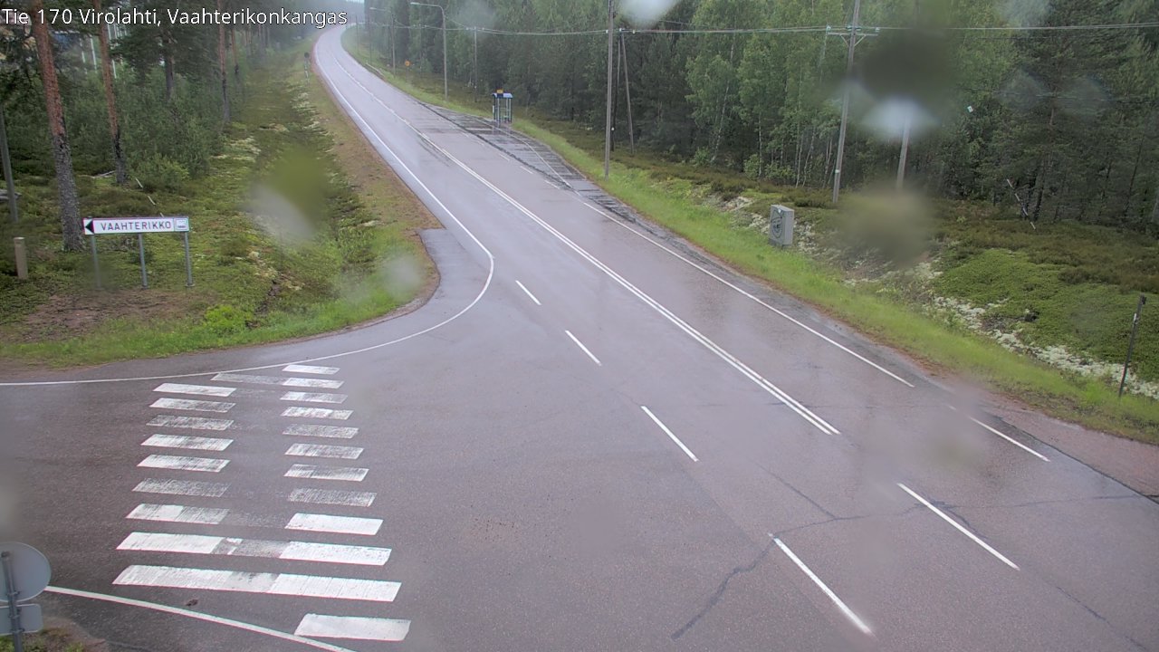 Kelikamerat Kuva Tie 170 Virolahti, Vaahterikonkangas, Virolahti, Kymenlaakso