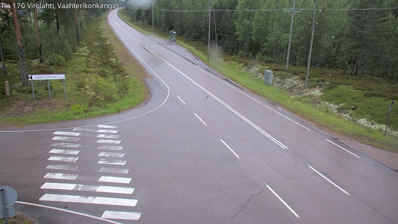 Kelikamerat Kuva Tie 170 Virolahti, Vaahterikonkangas, Virolahti, Kymenlaakso