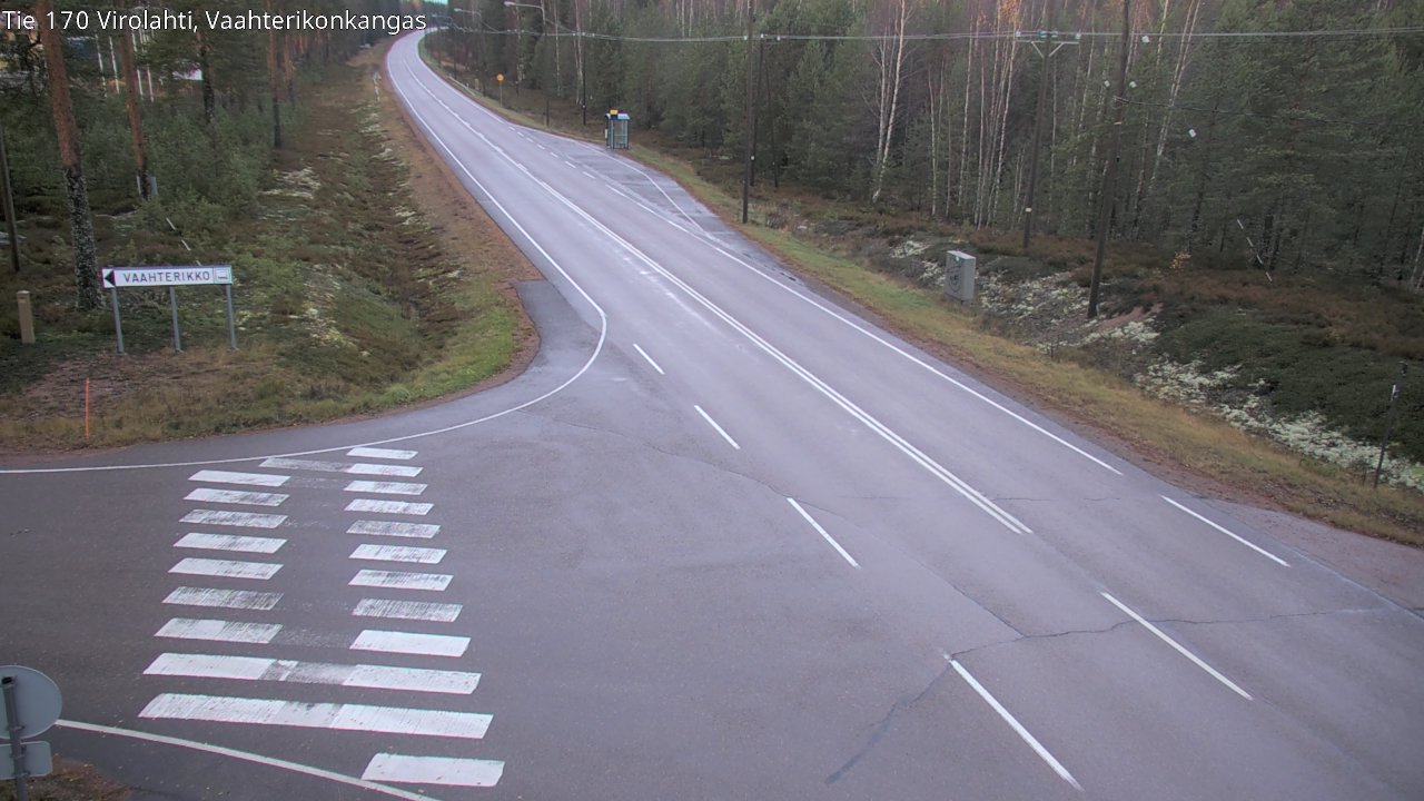 Kelikamerat Kuva Tie 170 Virolahti, Vaahterikonkangas, Virolahti, Kymenlaakso