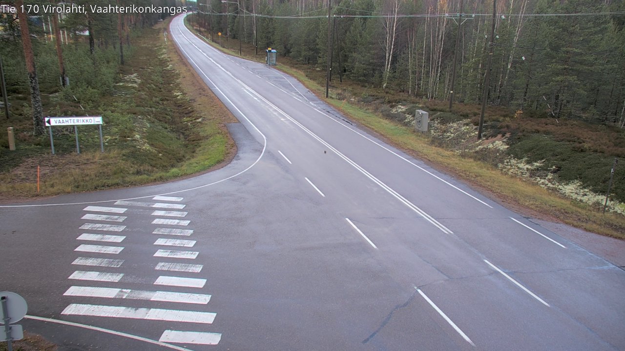 Kelikamerat Kuva Tie 170 Virolahti, Vaahterikonkangas, Virolahti, Kymenlaakso