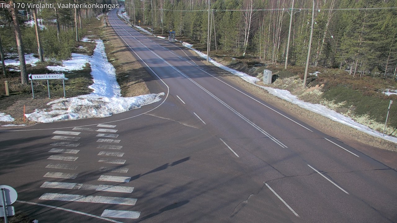 Kelikamerat Kuva Tie 170 Virolahti, Vaahterikonkangas, Virolahti, Kymenlaakso