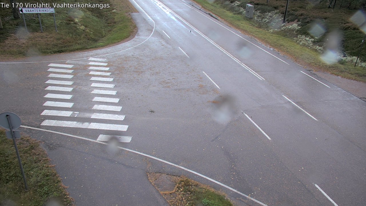 Weather Camera Image Väg 170 Vederlax, Vaahterikonkangas, Virolahti, Kymenlaakso