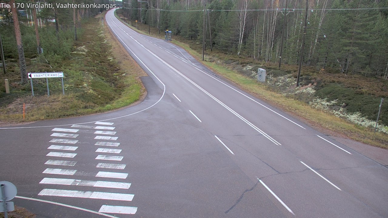 Kelikamerat Kuva Tie 170 Virolahti, Vaahterikonkangas, Virolahti, Kymenlaakso