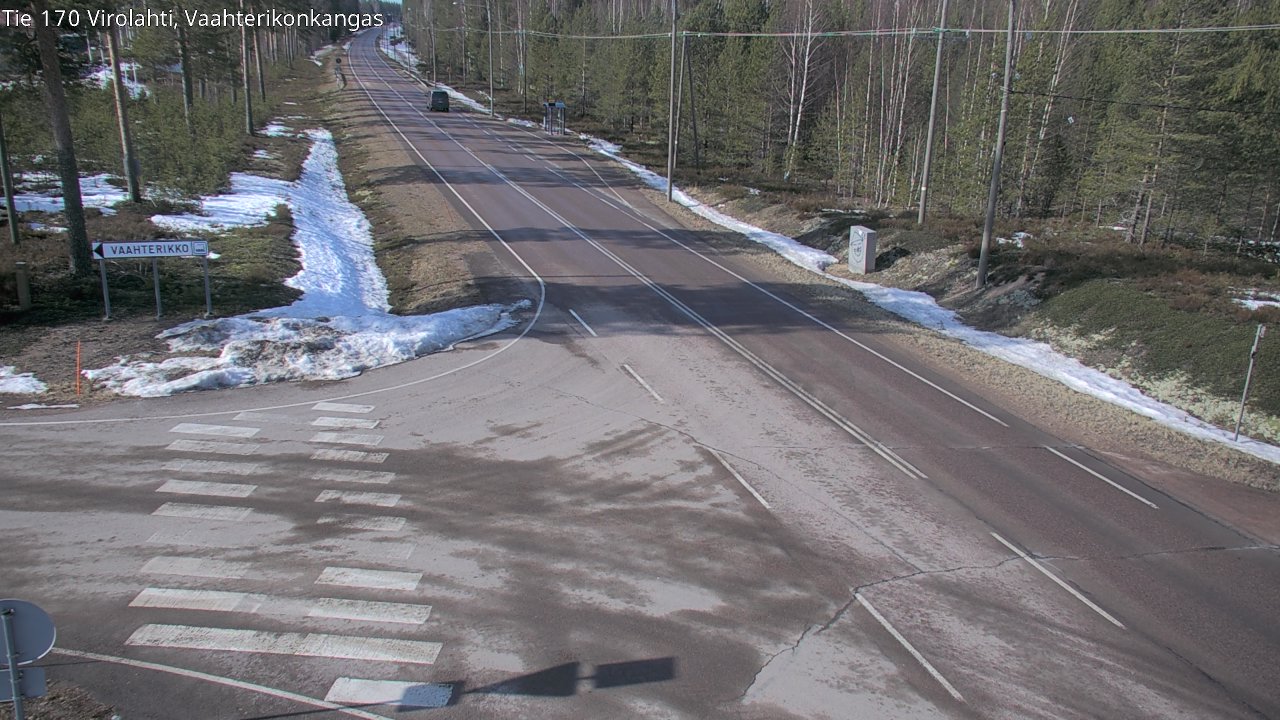 Kelikamerat Kuva Tie 170 Virolahti, Vaahterikonkangas, Virolahti, Kymenlaakso