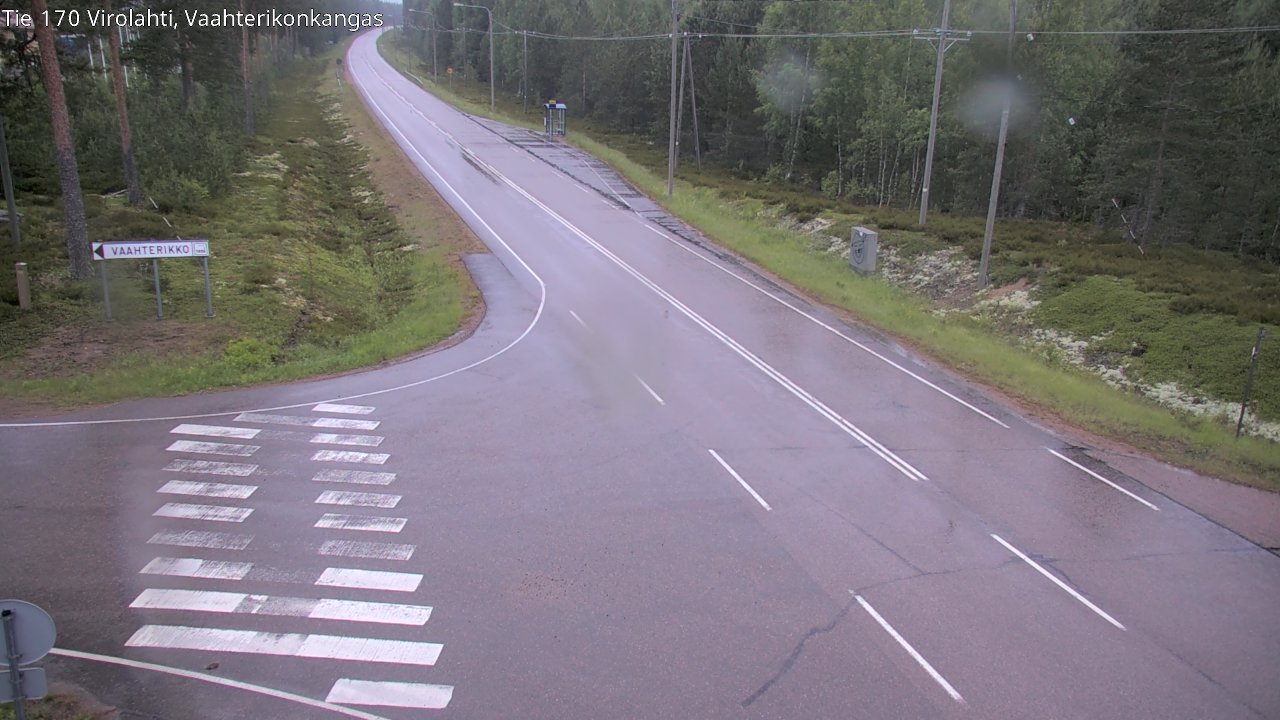 Kelikamerat Kuva Tie 170 Virolahti, Vaahterikonkangas, Virolahti, Kymenlaakso