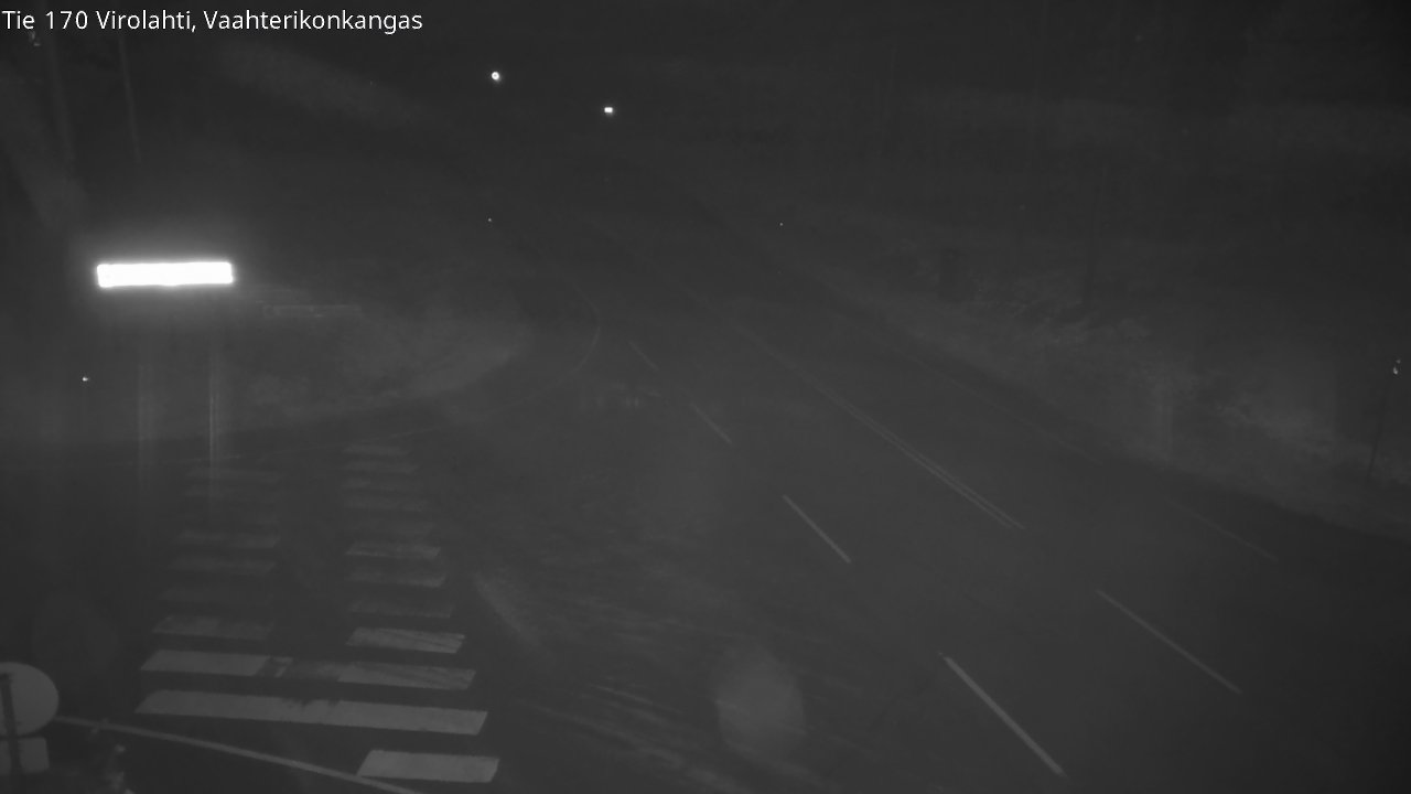 Weather Camera Image Väg 170 Vederlax, Vaahterikonkangas, Virolahti, Kymenlaakso