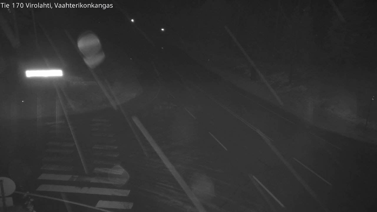 Weather Camera Image Väg 170 Vederlax, Vaahterikonkangas, Virolahti, Kymenlaakso