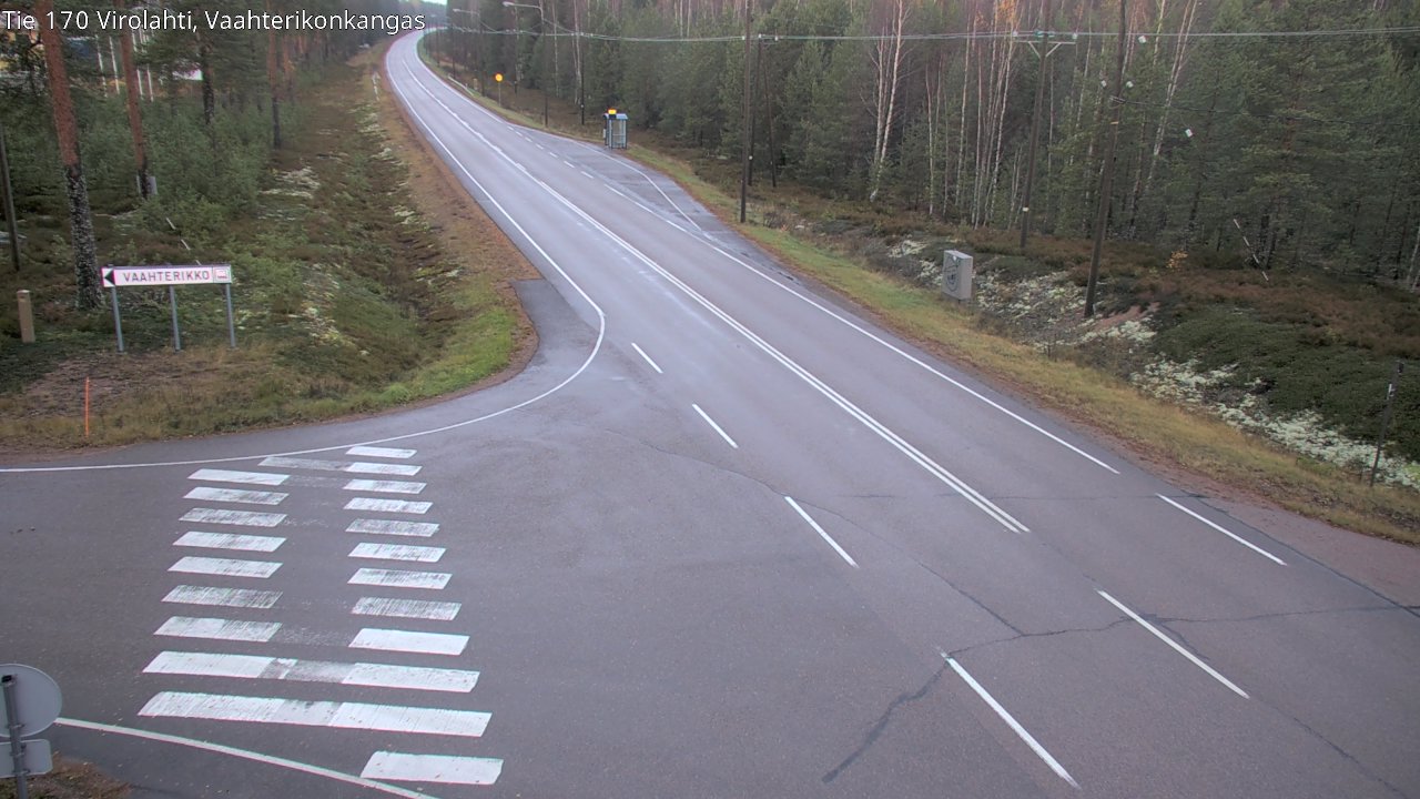 Kelikamerat Kuva Tie 170 Virolahti, Vaahterikonkangas, Virolahti, Kymenlaakso