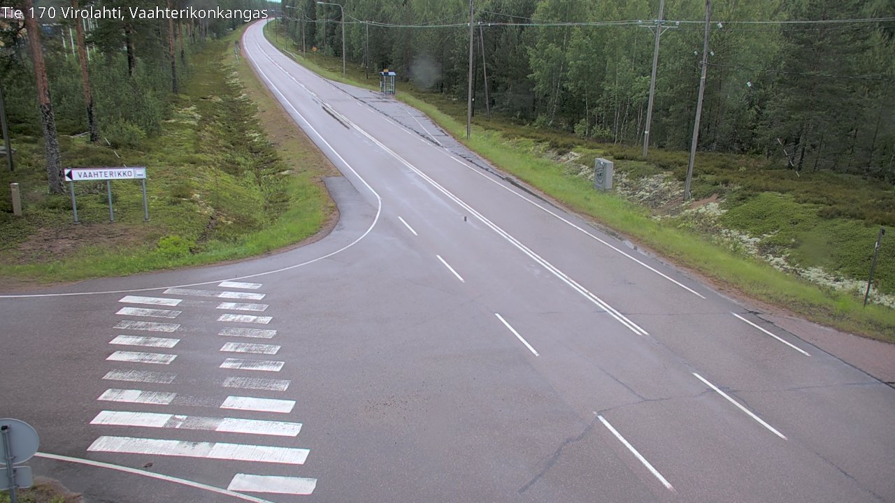 Kelikamerat Kuva Tie 170 Virolahti, Vaahterikonkangas, Virolahti, Kymenlaakso
