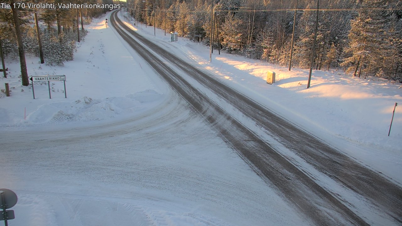 Kelikamerat Kuva Tie 170 Virolahti, Vaahterikonkangas, Virolahti, Kymenlaakso