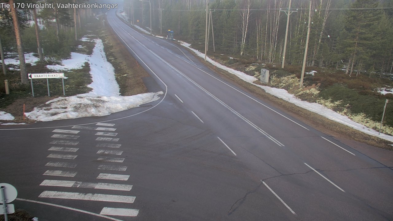 Kelikamerat Kuva Tie 170 Virolahti, Vaahterikonkangas, Virolahti, Kymenlaakso