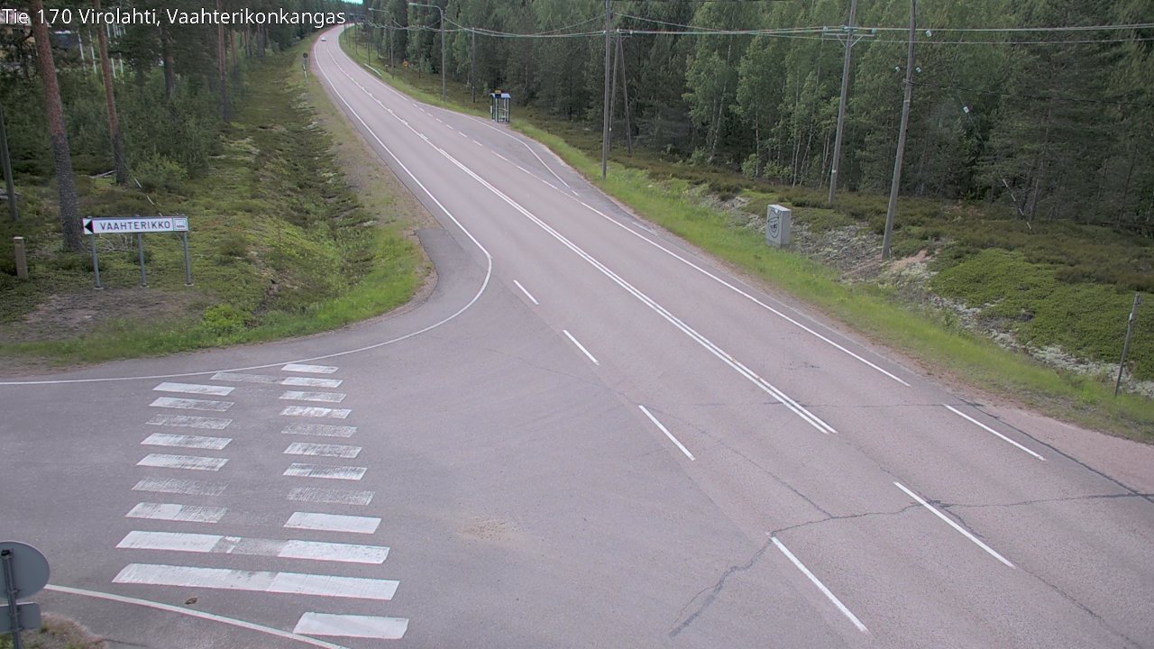 Kelikamerat Kuva Tie 170 Virolahti, Vaahterikonkangas, Virolahti, Kymenlaakso