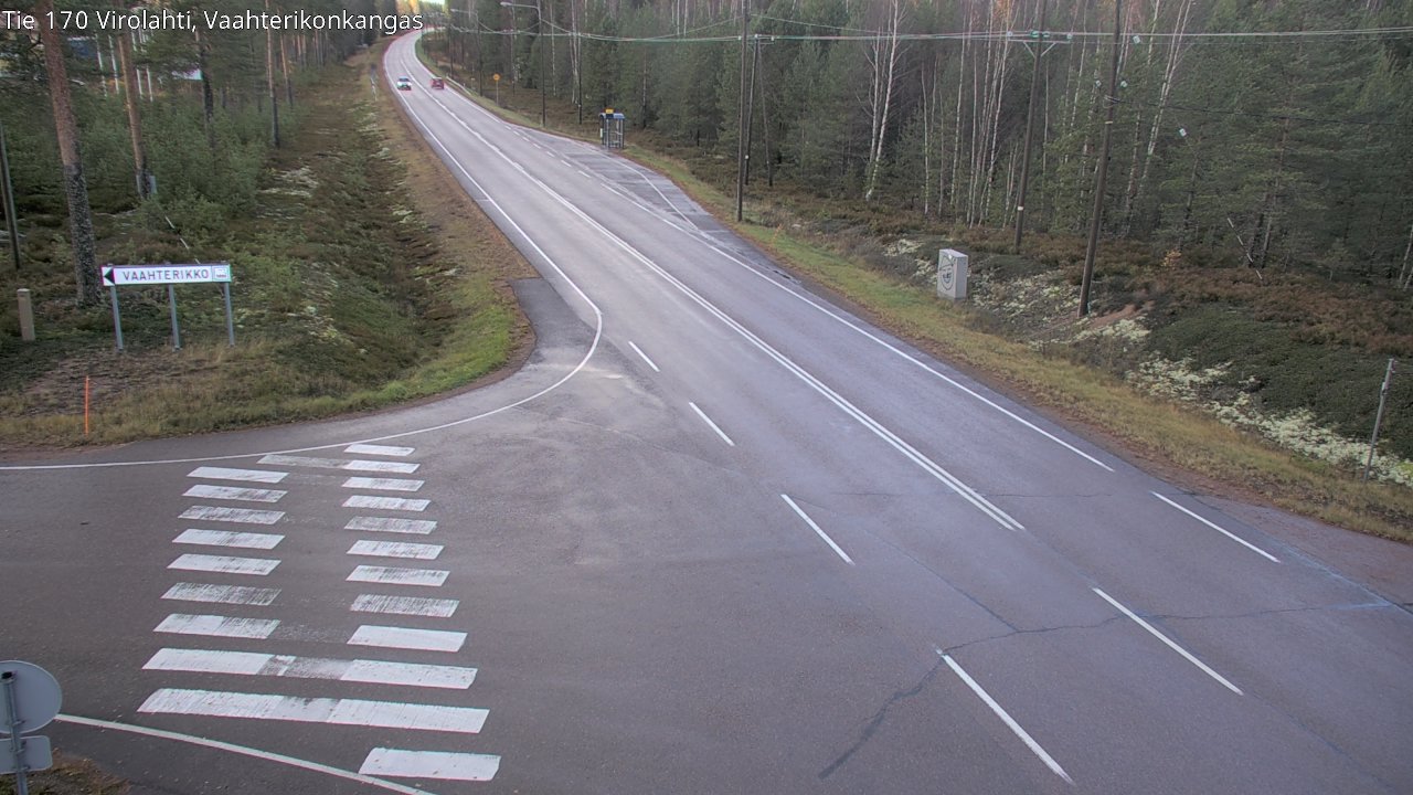 Kelikamerat Kuva Tie 170 Virolahti, Vaahterikonkangas, Virolahti, Kymenlaakso