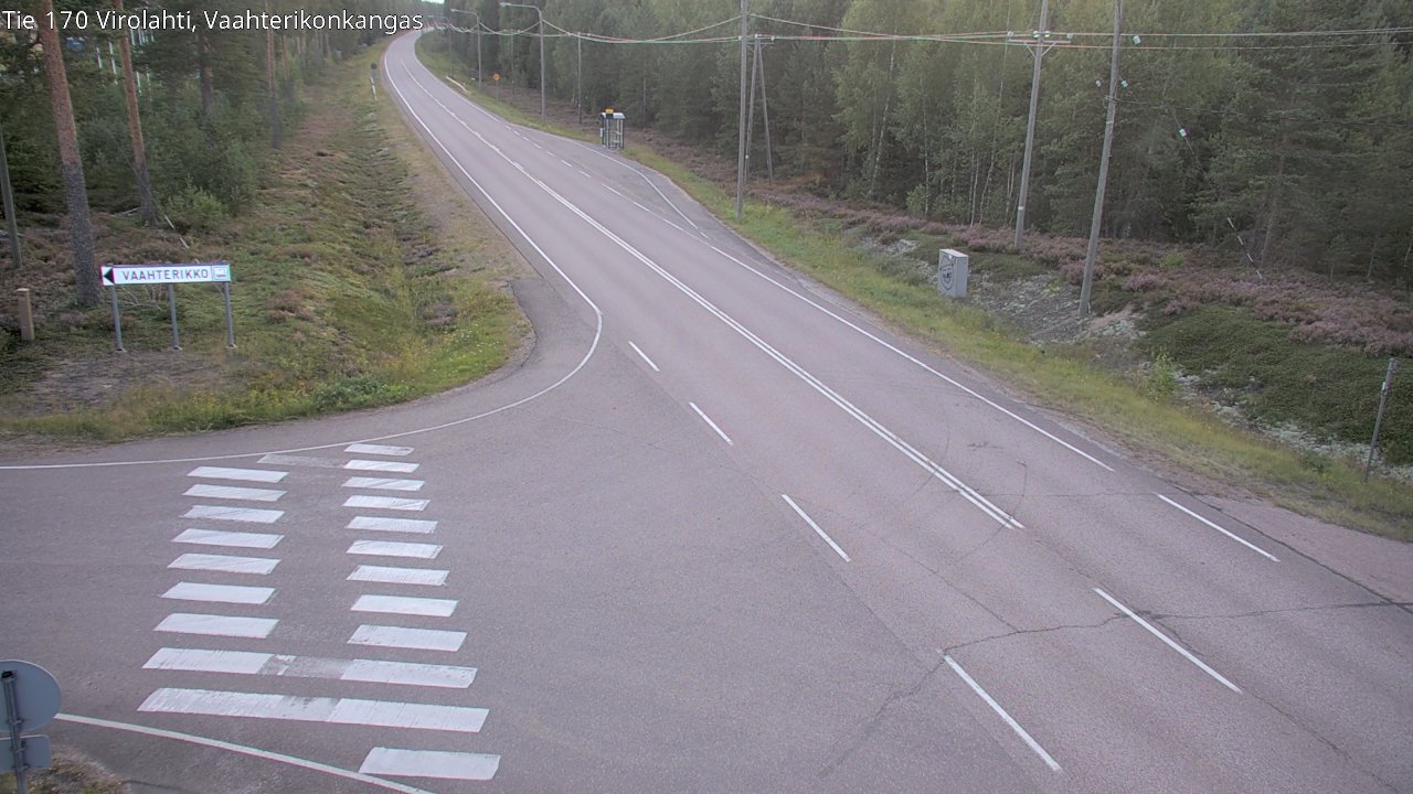 Kelikamerat Kuva Tie 170 Virolahti, Vaahterikonkangas, Virolahti, Kymenlaakso