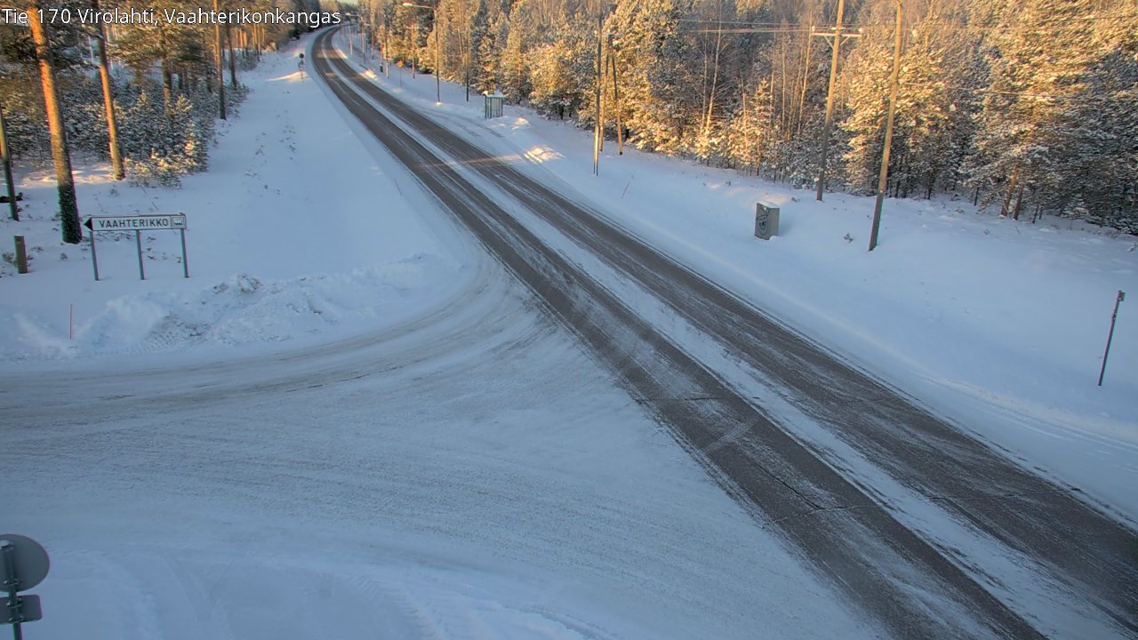 Kelikamerat Kuva Tie 170 Virolahti, Vaahterikonkangas, Virolahti, Kymenlaakso