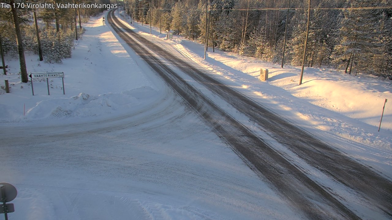 Kelikamerat Kuva Tie 170 Virolahti, Vaahterikonkangas, Virolahti, Kymenlaakso