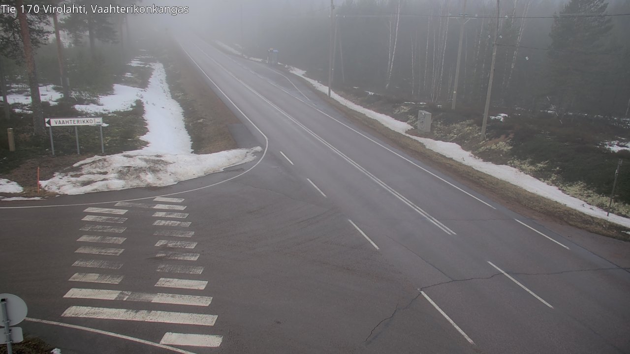 Kelikamerat Kuva Tie 170 Virolahti, Vaahterikonkangas, Virolahti, Kymenlaakso