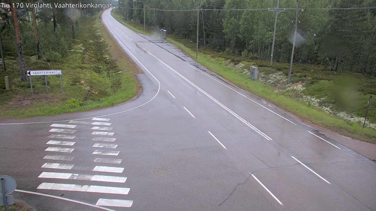 Kelikamerat Kuva Tie 170 Virolahti, Vaahterikonkangas, Virolahti, Kymenlaakso