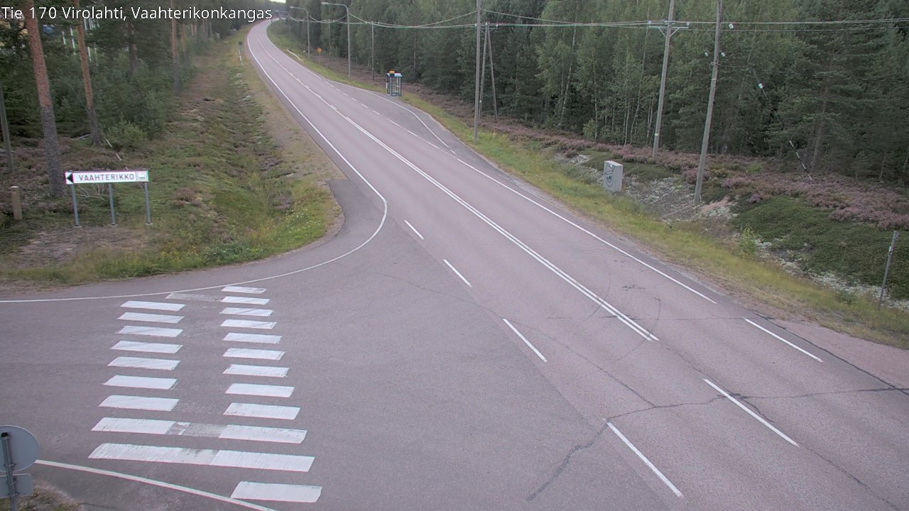 Kelikamerat Kuva Tie 170 Virolahti, Vaahterikonkangas, Virolahti, Kymenlaakso