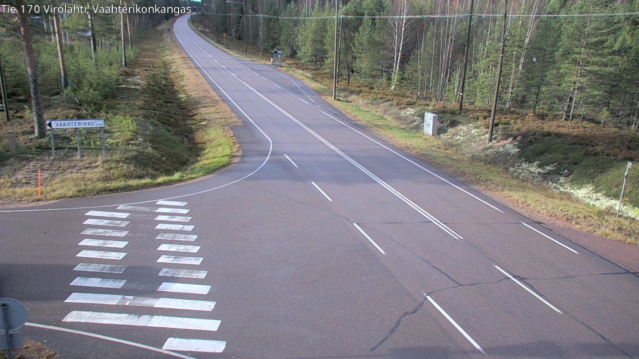 Kelikamerat Kuva Tie 170 Virolahti, Vaahterikonkangas, Virolahti, Kymenlaakso