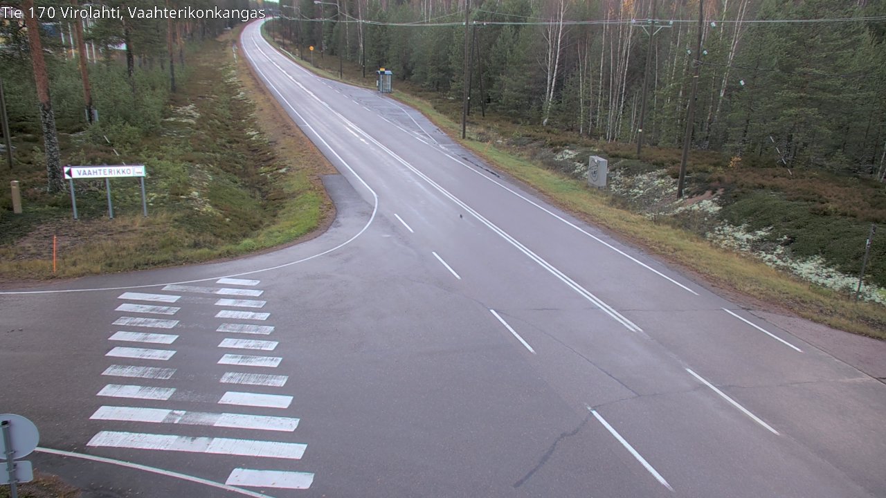 Kelikamerat Kuva Tie 170 Virolahti, Vaahterikonkangas, Virolahti, Kymenlaakso