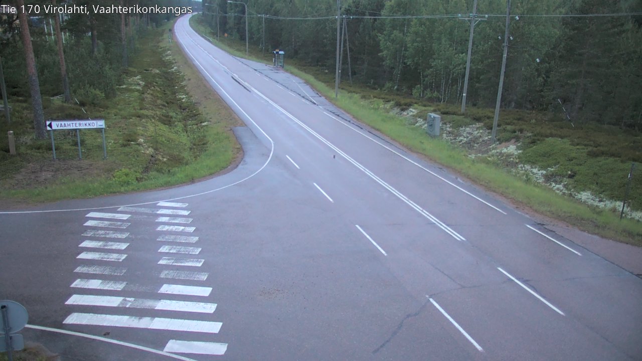 Kelikamerat Kuva Tie 170 Virolahti, Vaahterikonkangas, Virolahti, Kymenlaakso