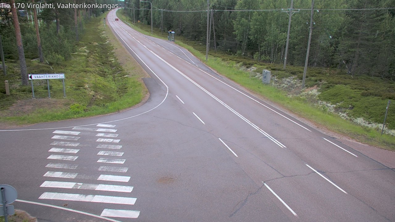Kelikamerat Kuva Tie 170 Virolahti, Vaahterikonkangas, Virolahti, Kymenlaakso