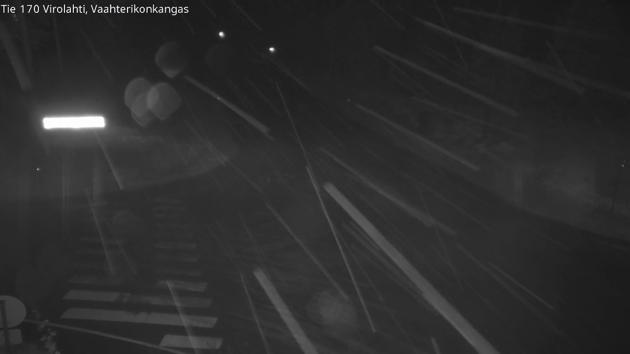 Weather Camera Image Väg 170 Vederlax, Vaahterikonkangas, Virolahti, Kymenlaakso