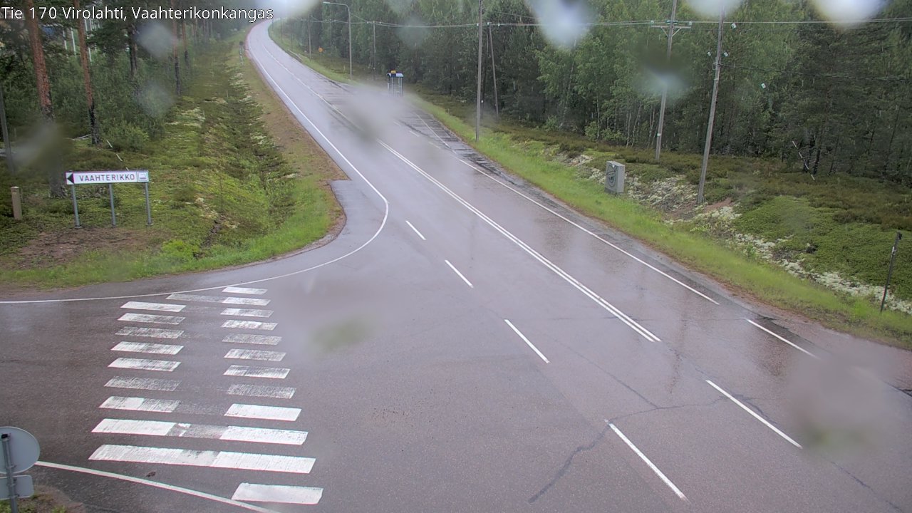Kelikamerat Kuva Tie 170 Virolahti, Vaahterikonkangas, Virolahti, Kymenlaakso