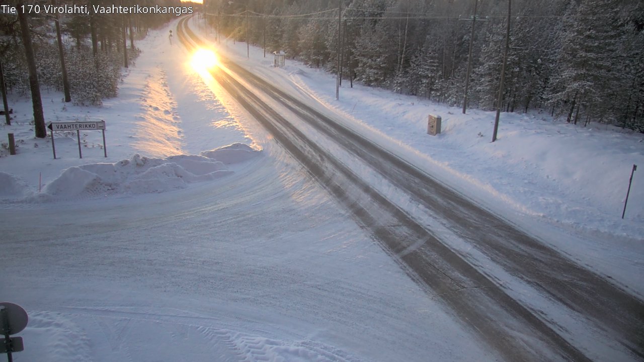 Kelikamerat Kuva Tie 170 Virolahti, Vaahterikonkangas, Virolahti, Kymenlaakso