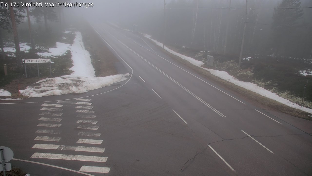 Kelikamerat Kuva Tie 170 Virolahti, Vaahterikonkangas, Virolahti, Kymenlaakso